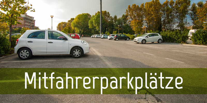 Mitfahrerparkplätze