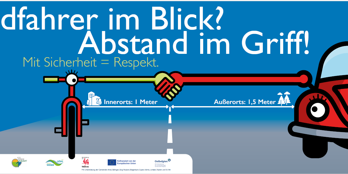 Banner Abstand im Griff